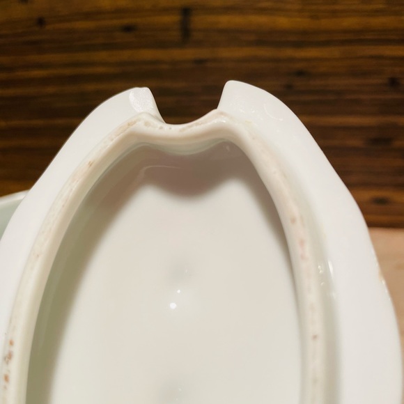 Vintage Lefton China Rose Pattern Covered Dish❤️ - Picture 5 of 12